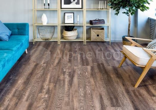 Кварцвиниловая плитка "Alpine Floor" Дуб Миндаль  (1219*184*2мм) — купить в Армавире