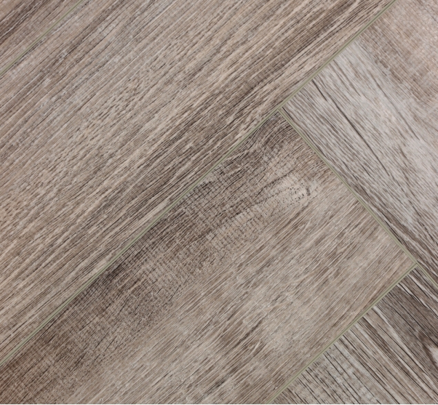 Виниловый ламинат SPC "Cronafloor" Herringbone Дуб Тулон (640*128*4,5 мм) — купить в Армавире