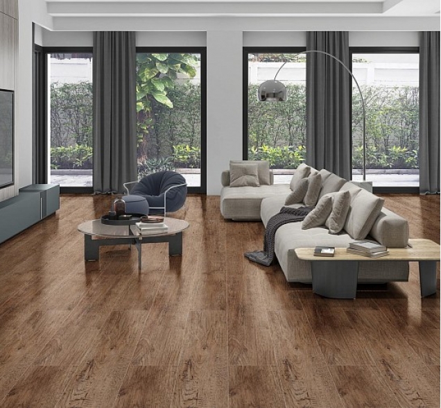 SPC ламинат "CronaFloor" Nano 4V Дуб Античный (1200*180*3,5 мм) — купить в Армавире