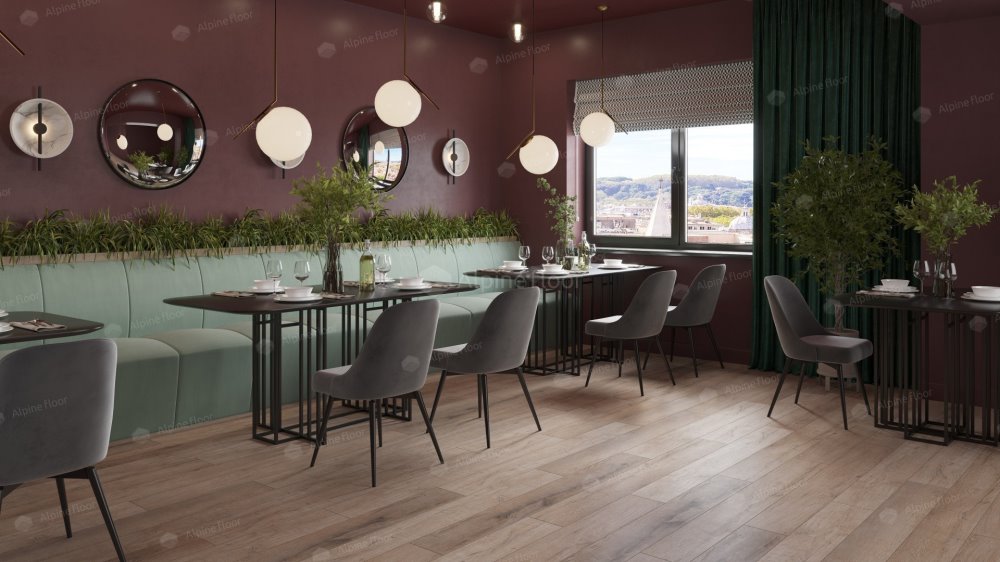 SPC Ламинат "Alpine Floor" Дуб персиковый (1220*183*8 мм) — купить в Армавире