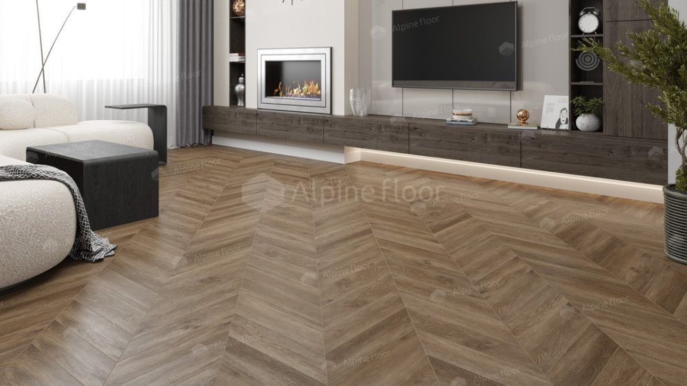 LVT плитка "Alpine Floor" Макадамия (555*127*2,5 мм) — купить в Армавире