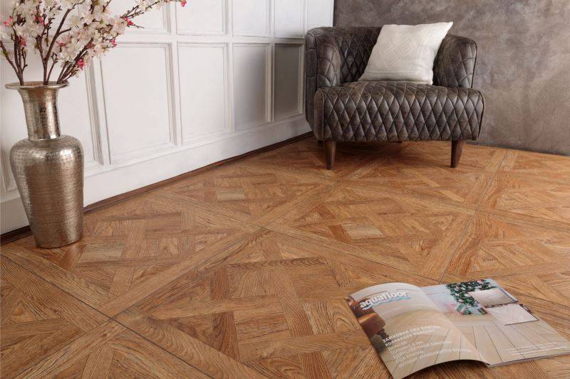 Замковая ПВХ плитка "Aquafloor" AF7004VS (600*600*7 мм) — купить в Армавире