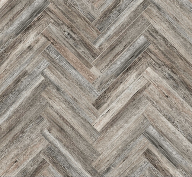 Виниловый ламинат SPC "Cronafloor" Herringbone Дуб Реймс (640*128*4,5 мм) — купить в Армавире