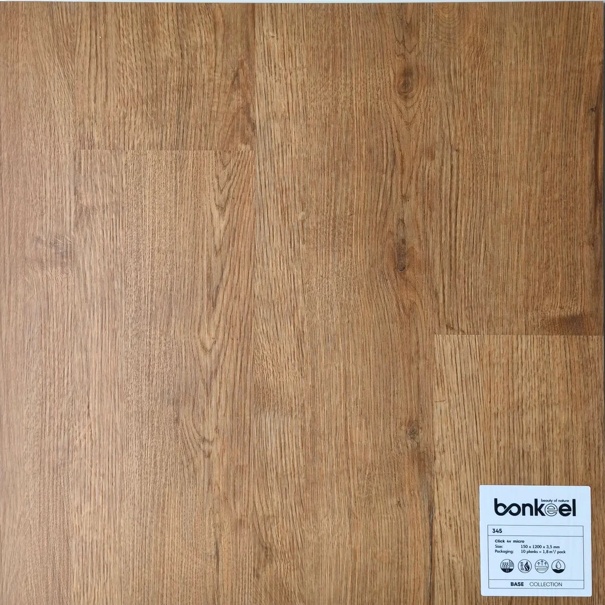 Плитка ПВХ "Bonkeel" Base New 345 (1220*150*3,5 мм) — купить в Армавире