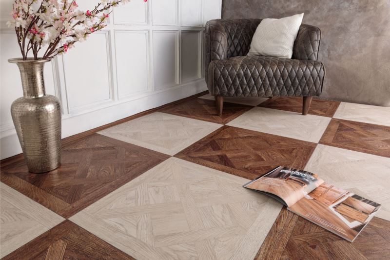 Замковая ПВХ плитка "Aquafloor" AF7001VS (600*600*7 мм) — купить в Армавире