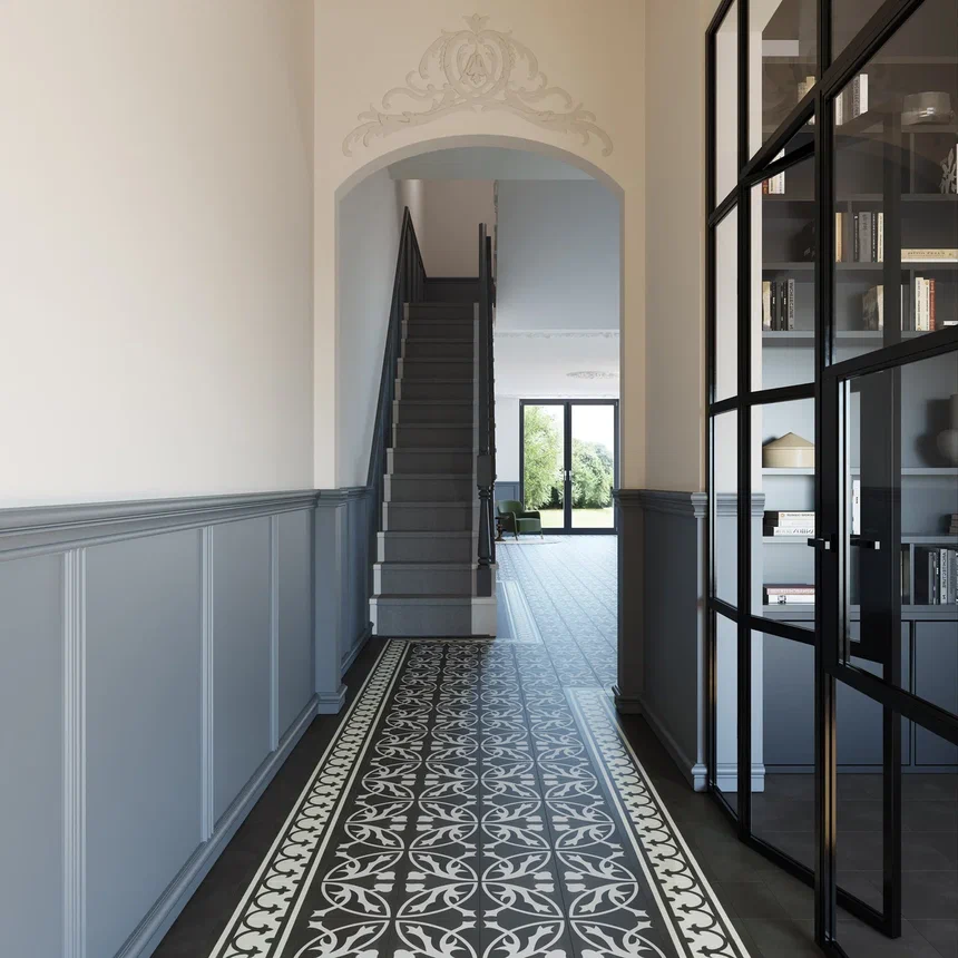 Кварцвиниловая плитка "Invictus" Victorian Deco Charcoal (229*229*2,5мм) — купить в Армавире