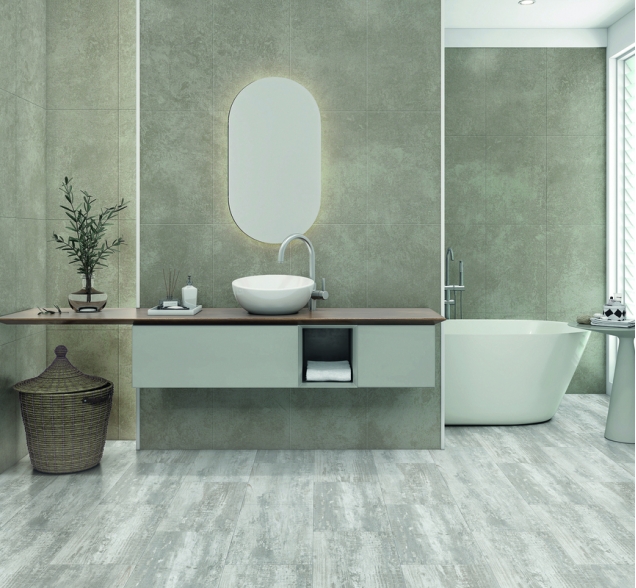 SPC ламинат "CronaFloor" Stone 4V Дублин (600*300*4 мм) — купить в Армавире