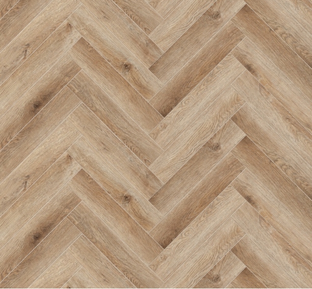 Виниловый ламинат SPC "Cronafloor" Herringbone Дуб Монпелье (640*128*4,5 мм) — купить в Армавире