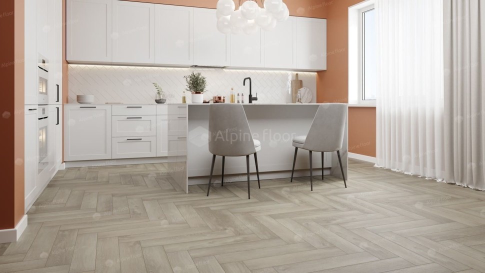 Виниловая плитка "Alpine Floor" Parquet LVT Дуб Фантазия (590*118*2,5 мм) — купить в Армавире