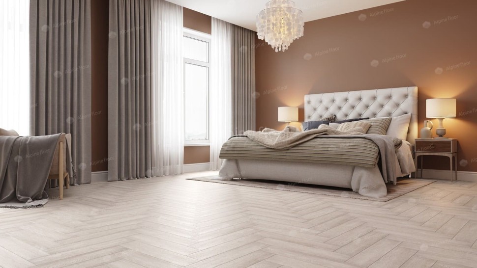 Виниловая плитка "Alpine Floor" Parquet LVT Голубой Лес (590*118*2,5 мм) — купить в Армавире