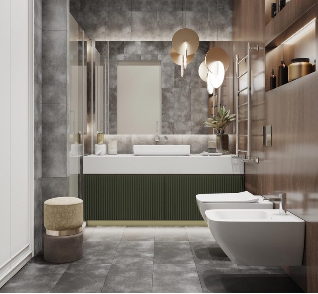 SPC ламинат "CronaFloor" Stone 4V Торнадо Дымчатый (600*300*4 мм) — купить в Армавире