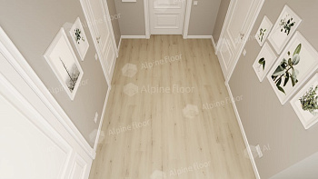 SPC Ламинат "Alpine Floor" Ададжио (1220*183*4 мм) — фото и характеристики